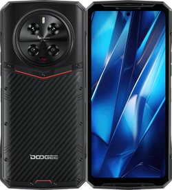 Doogee DK10 5G -puhelin, 512/12 Gt, musta