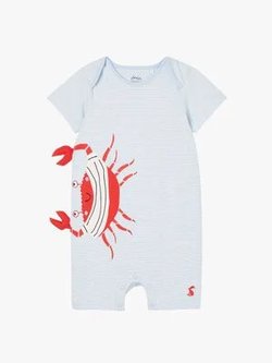 Tom Joule Patch Jumpsuit, Crabstripe
