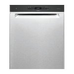 Whirlpool WUO 3T141 P X -kalusteisiin integroitava astianpesukone