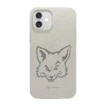 Phonecases3D iPhone 12 Pixbo IBK kompostoituva suojakuori, valkoinen