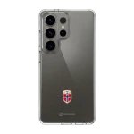 Phonecases3D Samsung Galaxy S26 Ultra Norges Fotballforbund Clear case -suojakuori, musta
