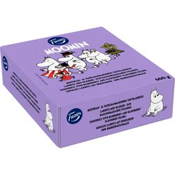 Lakritsipatukka 30 kpl 600 g Moomin mustikka-vadelma