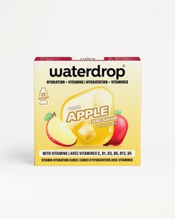 Waterdrop Microdrink Apple - omenan makuinen nesteyttävä porekuutio, 12 x 2,1 g