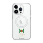 Phonecases3D iPhone 14 Pro Varbergs BoIS Clear case (MagSafe) -suojakuori, valkoinen