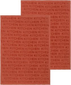 House keittiöpyyhe Kitchen 2 kpl terracotta