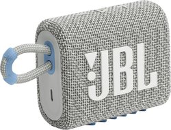 JBL Go 3 Eco -Bluetooth-kaiutin, valkoinen