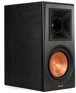 Klipsch RP-600M -jalustakaiutinpari, väri ebony