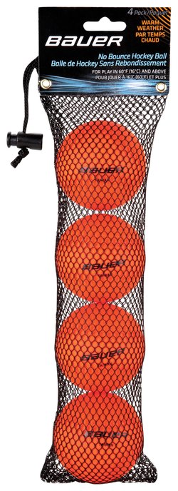 Hockey Ball 4-pack Warm pelipallo - kiekko