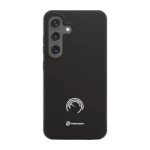 Phonecases3D Samsung Galaxy S25 Norges Motorsportforbund kompostoituva suojakuori, musta