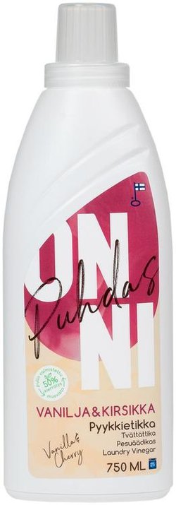 Puhdas ONNI Pyykkietikka Vanilja & Kirsikka 750 ML