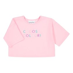 Slogan Cropped T-Shirt
