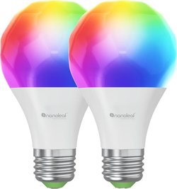 Nanoleaf Essential RGB LED älylamppu 9 W E27 (2 kpl)