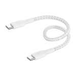 Belkin BoostCharge USB-C-kaapeli, 0.15 m, 60 W, valkoinen