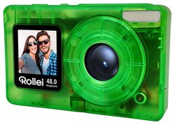 Rollei Compactline Pocket Transparent digikamera, vihreä