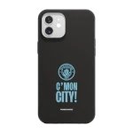 Phonecases3D iPhone 12 Man City kompostoituva suojakuori, musta