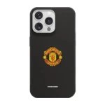 Phonecases3D iPhone 13 Pro Manchester United FC kompostoituva suojakuori, musta