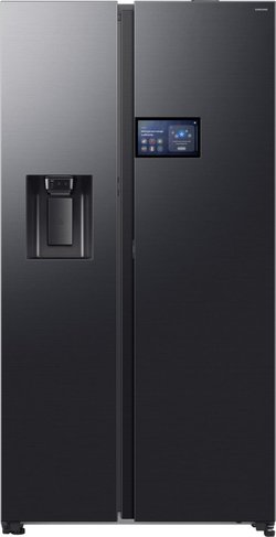 Samsung RS90F64EDFEF Side by Side, musta