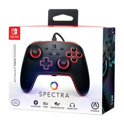 PowerA Spectra Enhanced langallinen peliohjain Nintendo Switch, musta