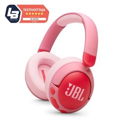 JBL JR 470NC lasten vastamelukuulokkeet, pinkki