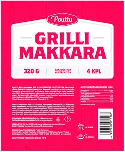 Pouttu Grillimakkara 320g