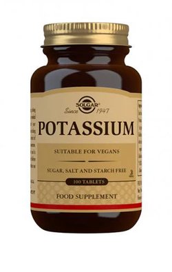Solgar Kalium (glukonaatti) 100 tabl