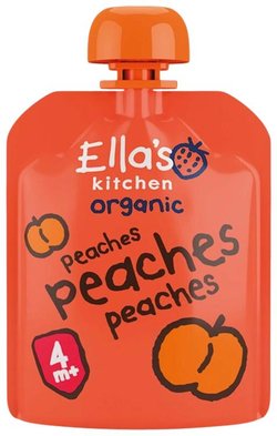 Ella's Kitchen Persikkaa persikkasose, luomu 70g 4kk