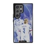 Phonecases3D Samsung Galaxy S25 Ultra Norges Fotballforbund Haaland -3D suojakuori, musta