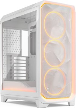 Fractal Design Meshify 3 Ambience Pro RGB White TG Clear Tint ATX-kotelo