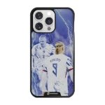 Phonecases3D iPhone 16 Pro Max Norges Fotballforbund Haaland -3D suojakuori, musta