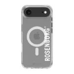 Phonecases3D iPhone Air RBK Clear case (MagSafe) -suojakuori, musta