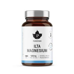 Puhdistamo Ilta Magnesium 125 mg, 180 kaps