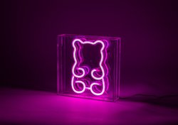 Fuj:tech Neon Teddy valaisin