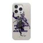 Phonecases3D iPhone 15 Pro Norges Fotballforbund Ødegaard kompostoituva suojakuori, valkoinen