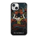 Phonecases3D iPhone 14 Muchacho Malo -3D suojakuori, musta