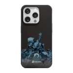 Phonecases3D iPhone 16 Pro Norges Motorsportforbund kompostoituva suojakuori, musta