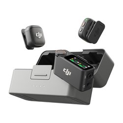 DJI Mic 3 langaton mikrofonijärjestelmä (2 TX + 1 RX + latauskotelo)