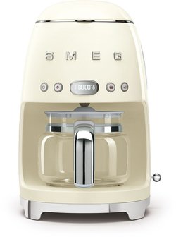 Smeg DCF02CREU kahvinkeitin, kerman valkoinen