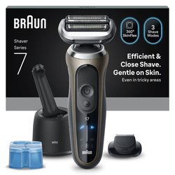 Braun Series 7, 72-C7200CC Wet&Dry -parranajokone SmartCare-asemalla