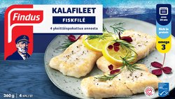 Findus kalafileet 360g/4kpl MSC pakaste