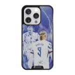 Phonecases3D iPhone 15 Pro Norges Fotballforbund Haaland -3D suojakuori, musta