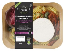 Fresh Hetki Bistro Vuohenjuustopastaa ja aurinkokuivattu tomaattia 340g