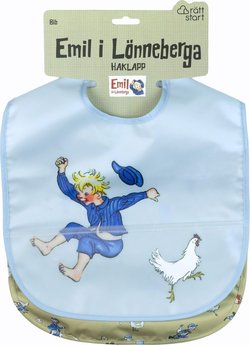Vaahteramäen Eemeli -ruokalappu, 2 kpl