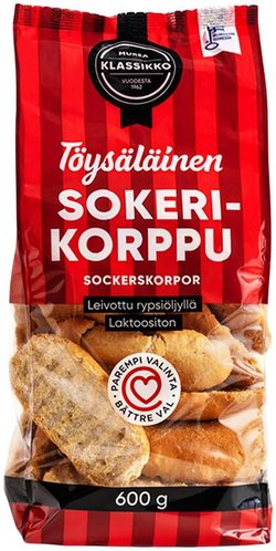Töysäläinen sokerikorppu 600g