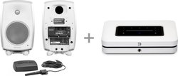 Genelec 8330A + Bluesound NODE (N132), valkoinen