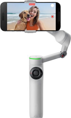 Insta360 Flow 2 Pro Standard Bundle gimbaali älypuhelimelle, harmaa