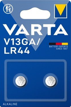 Varta V13GA / LR44 -paristo, 1.5 V, 2 kpl