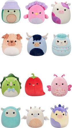 Squishmallows P22 pehmolelu, lajitelma, 19 cm