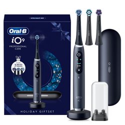 Oral-B iO9 Black sähköhammasharja, Holiday Giftset