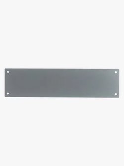 Design Letters Mounting Plate for Architect Letters/Numbers 70 x 280mm, Grey