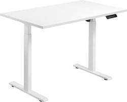 ErgoWork Compact Electric -sähköpöytä, 100 x 60 cm, valkoinen
